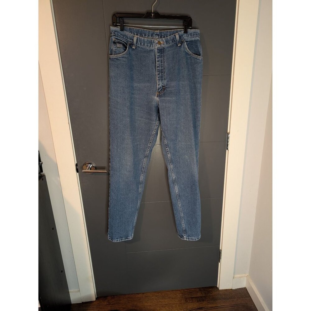 Vintage Wrangler For Women Mid Wash Denim Jeans Relaxed Fit 16x32‎